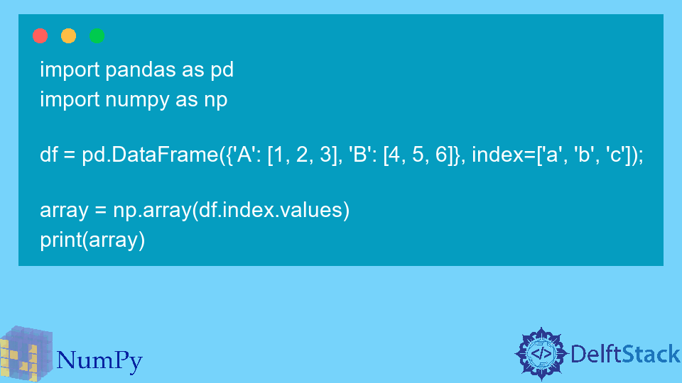 Convertir Pandas Series En NumPy Array Delft Stack